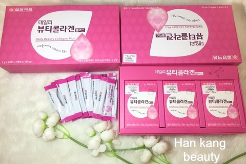 Bột Uống Đẹp Da Daily Beauty Collagen Plus Hàn Quốc