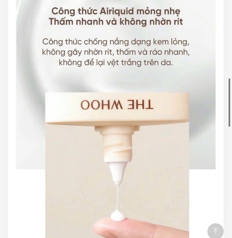 Set kem chống nắng The Whoo Gong Jin Hyang Sunquid UV Protective Lotion Special Set