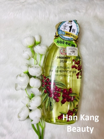 Dầu gội Organist natural Jeju soapberry scalp care champion