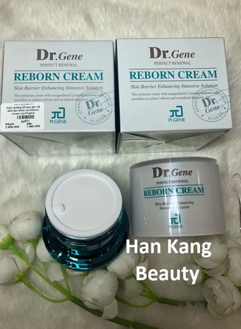 Kem dưỡng tế bào gốc tái sinh làm khỏe da Reborn cream của Pi.gene