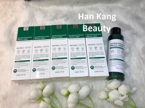 Nước Hoa Hồng Some By Mi AHA-BHA-PHA 30 Days Miracle Toner