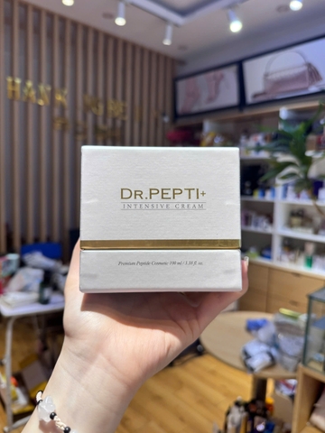 Kem dưỡng siêu cấp ẩm bổ sung collagen mờ thâm nám  Dr.pepti+Intensive Cream 100ml