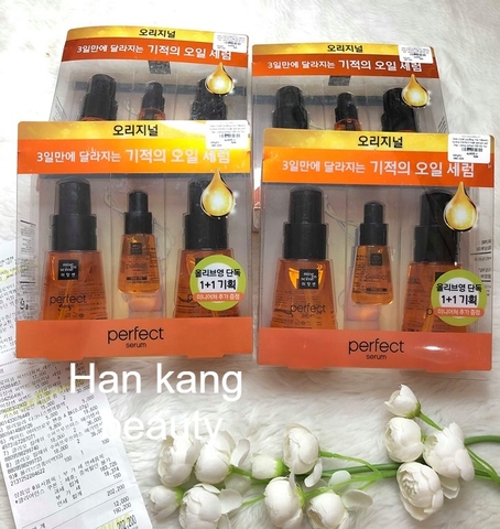 Tinh Chất Dưỡng Tóc Miseen Scène Perfect Hair serum set 3sp