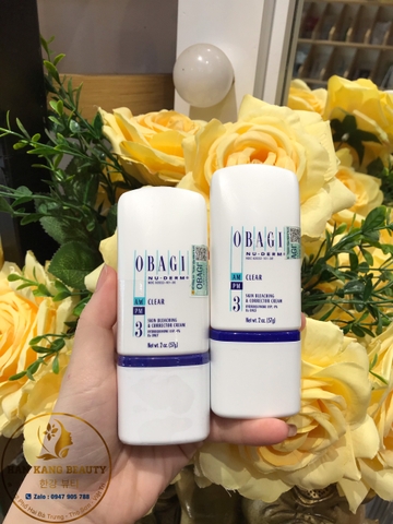 Kem trị nám tàn nhang đồi mồi Obagi Nu-Derm