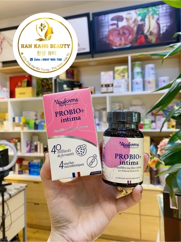 Men vi sinh phụ khoa thuần chay Apyforme Probio+ Intima 60 viên