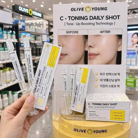 Bút Xóa Nám Dưỡng Trắng Da Differ&Deeper C Toning Daily Shot (Hộp 2 ống 2.5ml)