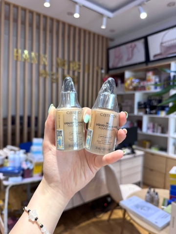 Kem nền mỏng mịn,che phủ cao,lâu trôi Catrice HD Liquid Coverage Foundation 24h