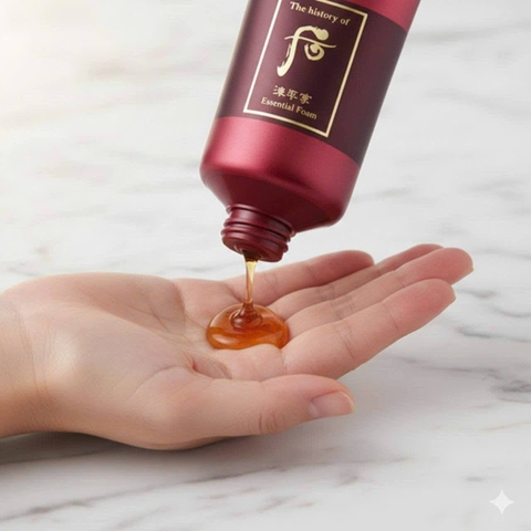 Set Sữa Rửa Mặt The History Of Whoo Đỏ Jinyulhyang Essential Foam Cleanser Special Set