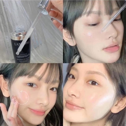 Tinh Chất Hỗ Trợ Phục Hồi Tối Ưu, Trẻ Hóa Da Lancome Genifique Ultimate 30ml Không Vỏ