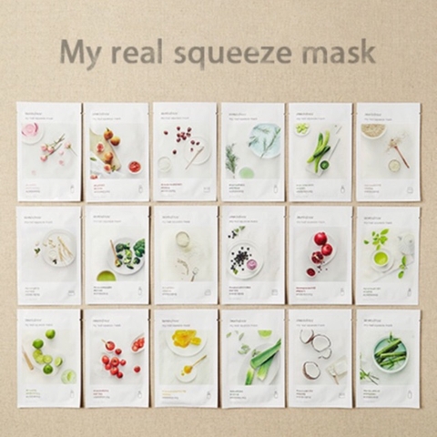 Mặt nạ giấy Innisfree My Real Squeeze Mask- manuka honey (mật ong)