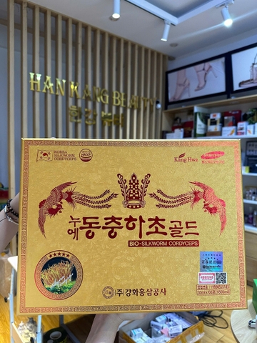 Nước Đông Trùng Hạ Thảo Kanghwa Bio-silkworm Cordyceps (60 gói)