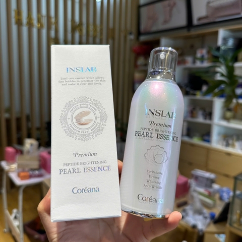 Tinh chất dưỡng trắng, nâng cơ Luvace Inslab Premium Peptide Brightening Pearl Essence Corẻana