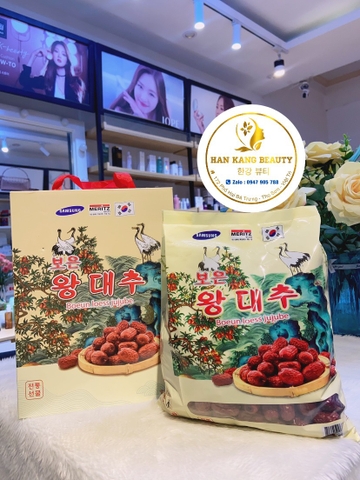 Táo đỏ Hàn Quốc Cao Cấp ( Con Hạc ) Boeun Loess Jujube 1kg