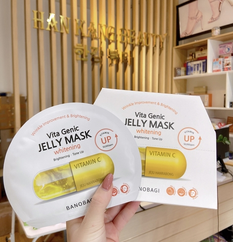 Mặt nạ Vitamin C trắng da, mờ thâm Banobagi Vita Genic Jelly Mask Whitening (có VAT)
