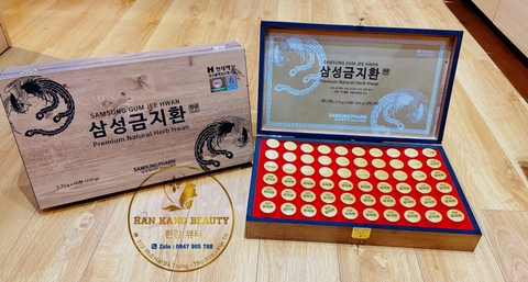 An cung ngưu hoàn SamSung Gum Jee Hwan Premium natural herb hwan Hàn quốc 60 viên
