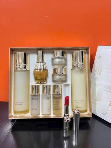 Bộ dưỡng tái sinh, giảm mụn,trẻ hóa, căng bóng da tế bào mầm Ohui The First Geniture Signature Set 9sp