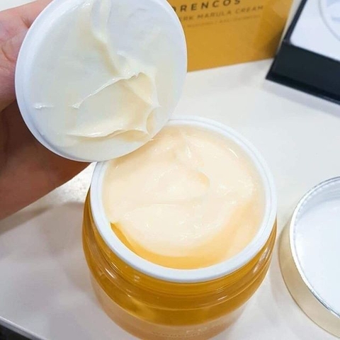 Kem dưỡng trắng da, chống lão hóa, se khít lỗ chân lông Forencos Wonderwerk Marula Cream (hộp vàng)