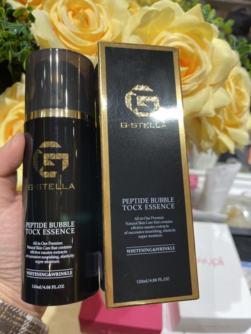 Tinh Chất Căng Bóng Da Sủi Bọt Trẻ Hoá, Tái Sinh Làm Trắng Da G-Stella Peptide Bubble Tocx Essence