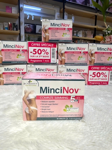Viên Uống Giảm Cân MinciNov Hiệu Quả, An Toàn Số 1 Tại Pháp - Hộp 60 Viên