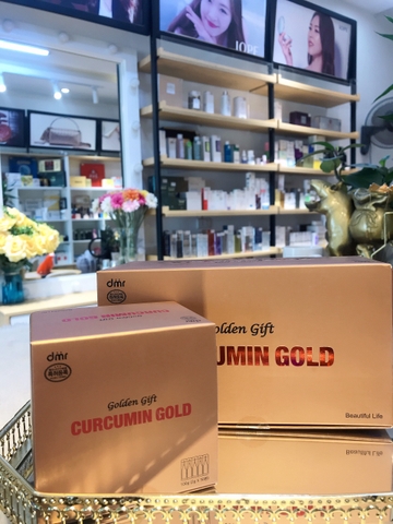 Tinh nghệ Nano Golden Gift Curcumin Gold Hàn Quốc mẫu mới (50 ống x 2g)