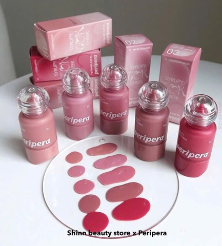 Phấn Má Dạng Kem Peripera Syrupy Tok Cheek 9g