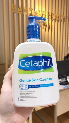 Sữa Rửa Mặt Lành Tính, Dịu Nhẹ Không Xà Phòng Cetaphil Gentle Skin Cleanser 500ml