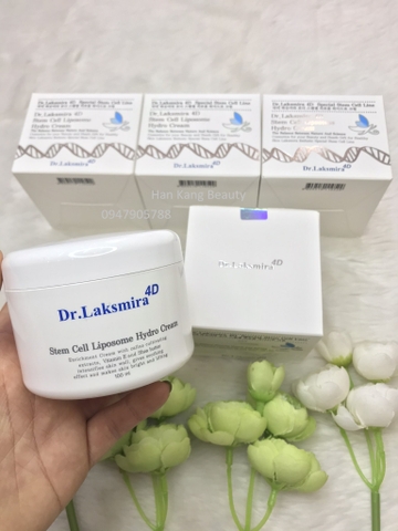 Kem Tế Bào Gốc Trắng Da Dr. Laksmira 4D Stem Cell Liposome Hydro Cream 100ml