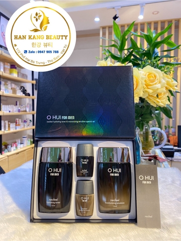 Bộ Dưỡng Ẩm làm trắng Cho Nam O HUI MEISTER FOR MEN Hydra 4pcs Special Set