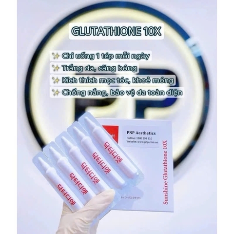 ​​​​​​​​​​​​​​Nước Uống Trắng Da Sunshine Glutathione 10x Dr. Diet