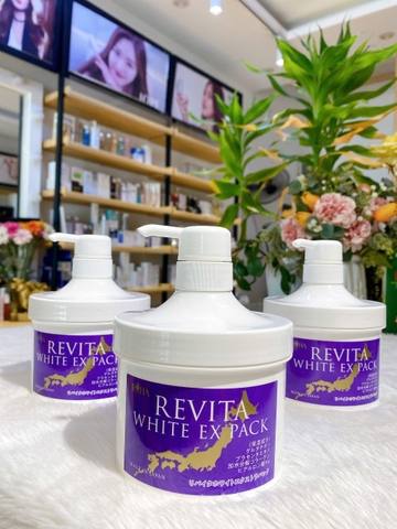Ủ kích trắng da body Revita White EX Pack 500g Nhật Bản