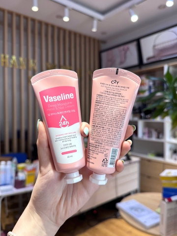 Kem Dưỡng Ẩm Da Tay, Chân Vaseline Deep Moisture 60ml (có VAT)