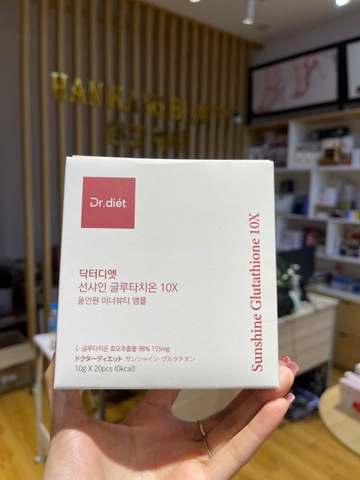 Nước Uống Trắng Da Sunshine Glutathione 10x Dr. Diet