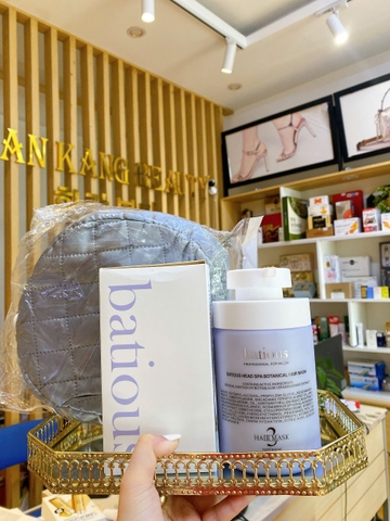Kem Ủ Tóc Phục Hồi Tóc Hư Tổn Chuyên Sâu Batious Head Spa Botanical Hair Mask 500ml