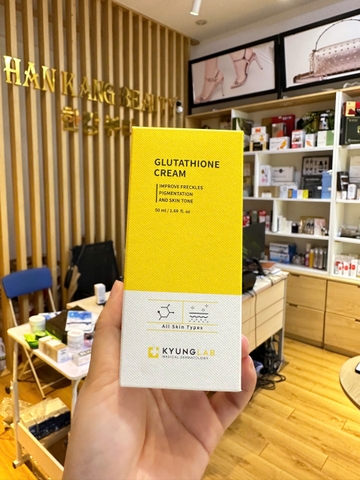 Kem dưỡng làm trắng da mờ thâm nám Glutathione Cream Kyunglab 50ml