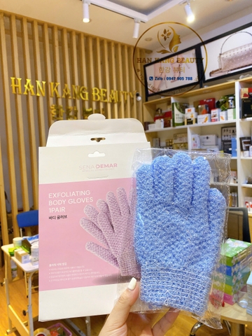 Găng tay tắm tẩy tế bào chết Exfoliating Body Gloves 1 Pair