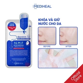 Mặt Nạ Mediheal N.M.F Aquaring Ampoule cấp ẩm,se khít lỗ chân lông,giảm nếp nhăn