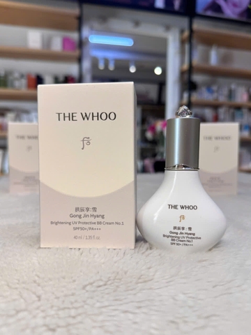 Kem nền mỏng mịn, dưỡng trắng The History of Whoo Gongjinhyang Seol Radiant White Sun BB SPF45/PA+++