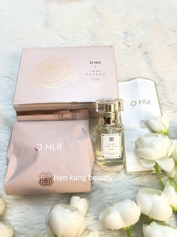 Set Nước Hoa + Lõi Phấn Nước Ohui Ultimate Cover Moisture Cushion Jane Packer Special Edition