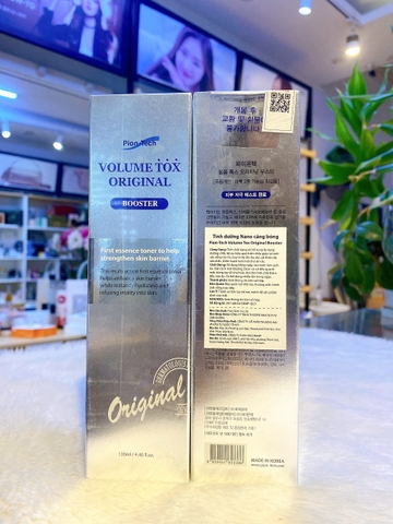Nước hoa hồng tế bào gốc 5% cấp ẩm nâng cao sức đề kháng cho da Pion Tech VOLUME TOX ORIGINAL BOOSTER 130ml
