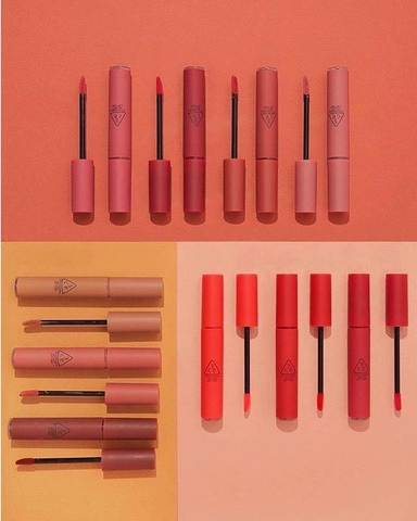 Son Kem Lì 3CE Velvet Lip Tint Plush