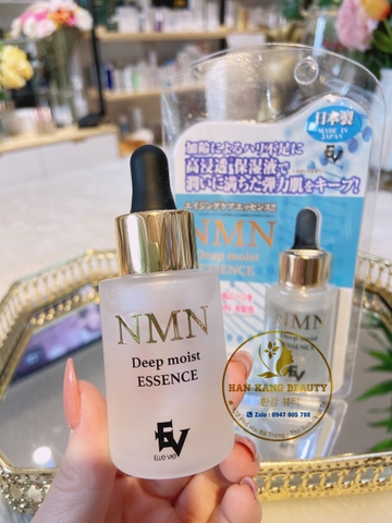 Serum tái tạo, nâng cơ, trẻ hoá, trắng da NMN Deep Moist Essence 30ml Nhật Bản