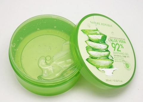 Gel lô hội đa năng Nature Republic Soothing & Moisture Aloe Vera 92% Soothing Gel- 300ml