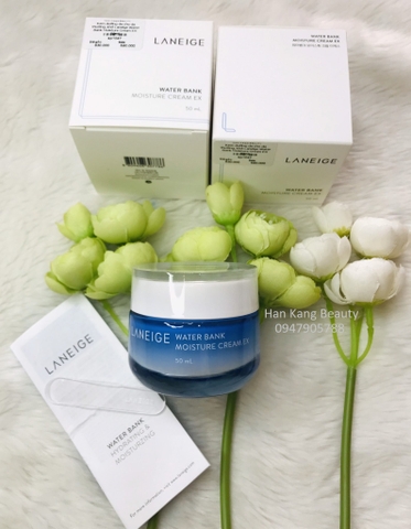 Kem dưỡng da cho da thường, khô Laneige Water Bank Moisture Cream EX 50ml