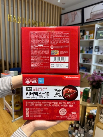 Thuốc bổ và giải độc Gan của tập đoàn #kwangdong #광동 ( LIVERX-10 )