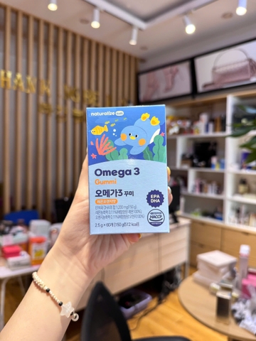 Kẹo Omega 3 Nutri D-day baby kids 60 viên cho bé