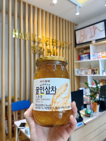 Trà sâm mật ong Honey Ginseng Tea Danongwon hàng nội địa Hàn Quốc