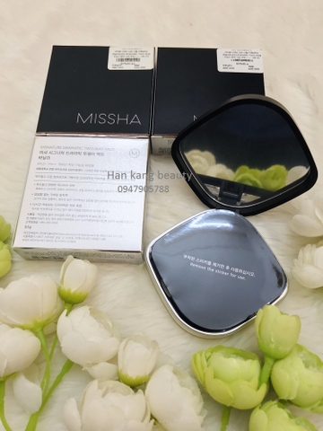 Phấn nén cao cấp Missha Signature Dramatic Two-way Pact SPF 25/PA++