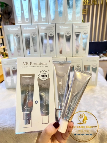 Kem Dưỡng Trắng Da nâng tone Chống Nắng 9Wishes VB Premium Vanishing Balm Tone-Up Cream SPF 21
