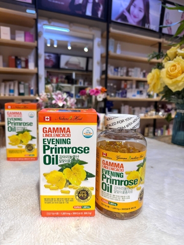Tinh dầu hoa anh thảo Hàn Quốc Gamma Linolenic Acid Evening Primrose Oil 300 viên