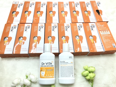 Nước súc miệng diệt khuẩn Daycell Dr.Vita ultra clean dental gargle